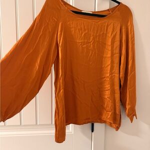 Chic Women's Rust Blouse